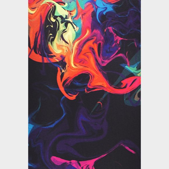 Lively Swirls - Pockets Top Quality Women's Fitness Super Plus (Fits 18-24) - Picture 4 of 4